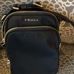TUMI vinyl Black Crossbody